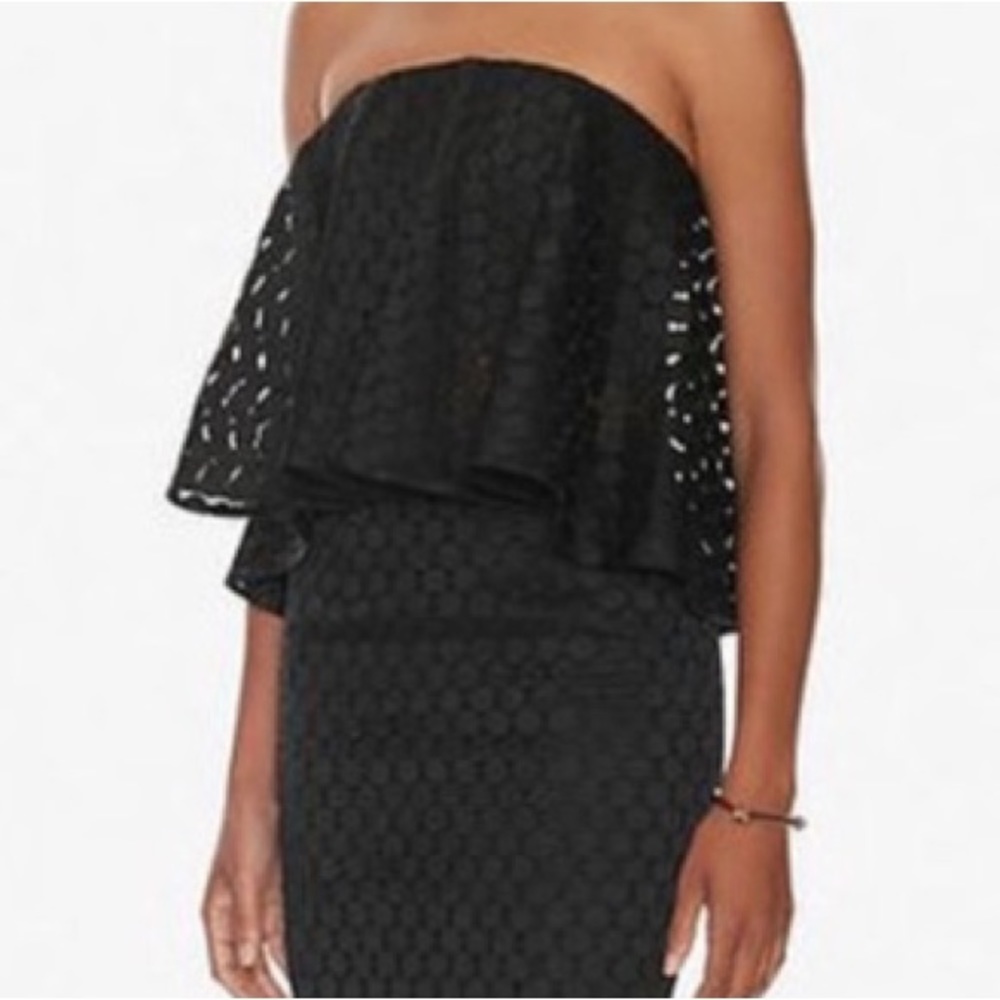 Nicholas embroidered spot flare top